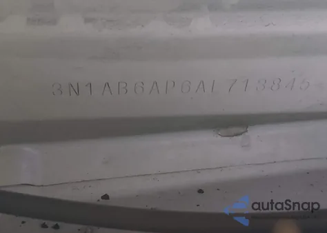 2010 Nissan Sentra 2.0Sr from USA, damaged, VIN 3N1AB6AP6AL713845